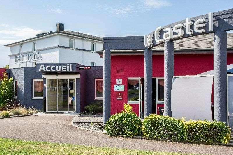 Brit Hotel Rennes Le Castel Ресторан фото